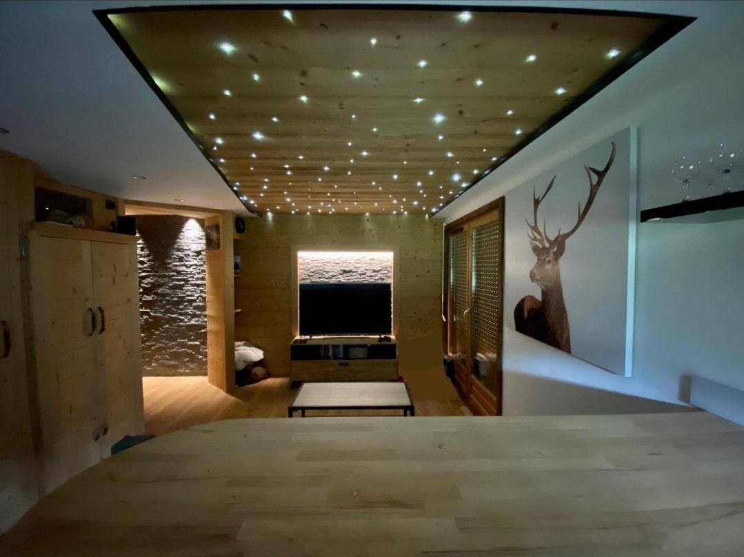 Le Cerf Des Alpages - Appt Cosy Pour 2 Apartamento La Giettaz Exterior foto