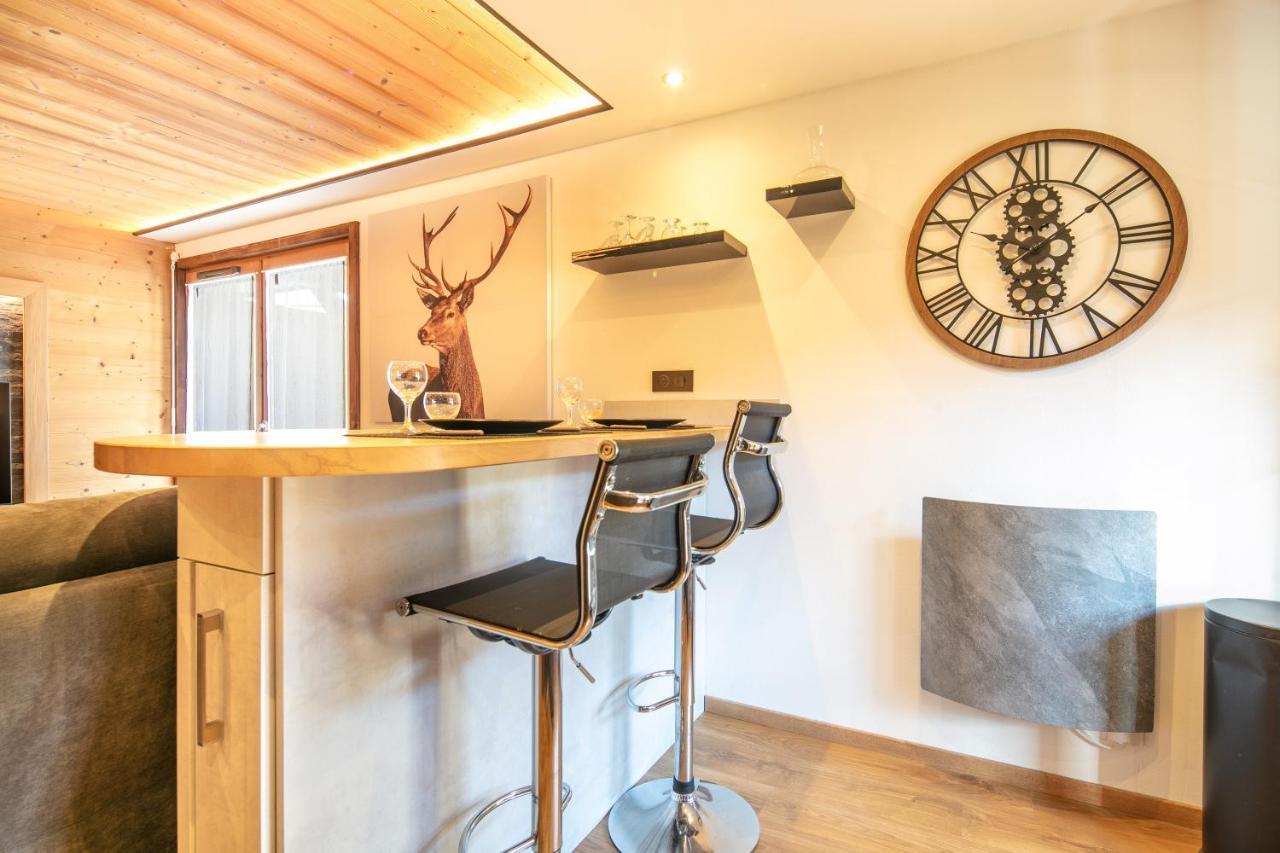 Le Cerf Des Alpages - Appt Cosy Pour 2 Apartamento La Giettaz Exterior foto